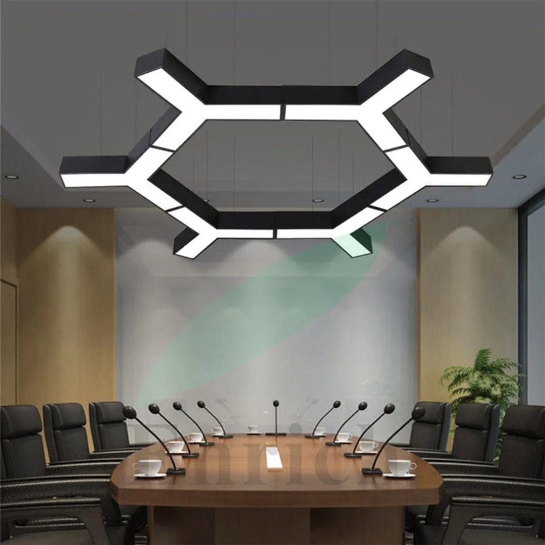 LED Hexagonal Hanging Profile Light